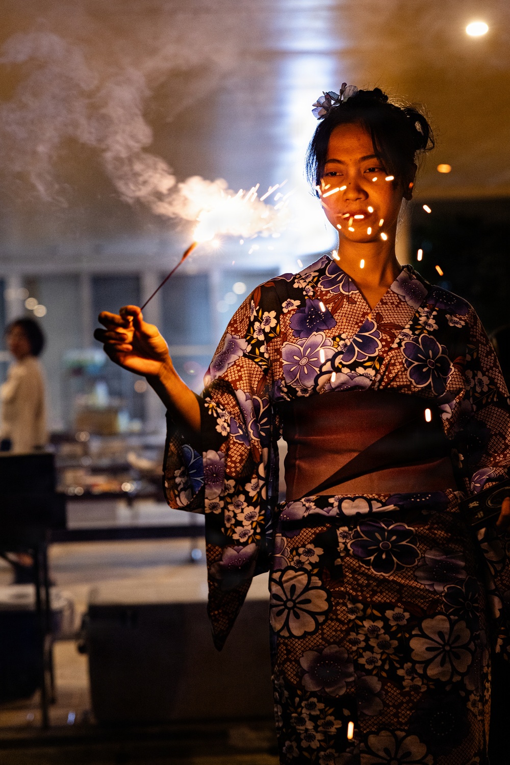 7th Communication Battalion Marines join Okinawa community for annual Moon Festival