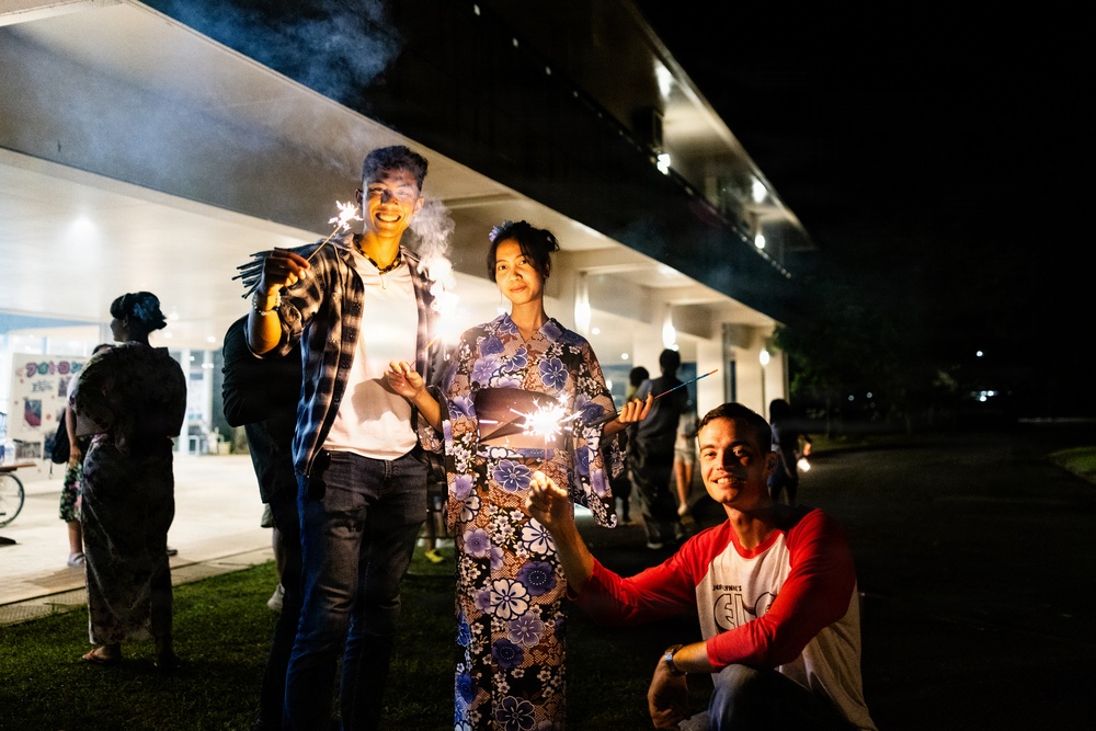 7th Communication Battalion Marines join Okinawa community for annual Moon Festival