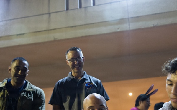 7th Communication Battalion Marines join Okinawa community for annual Moon Festival