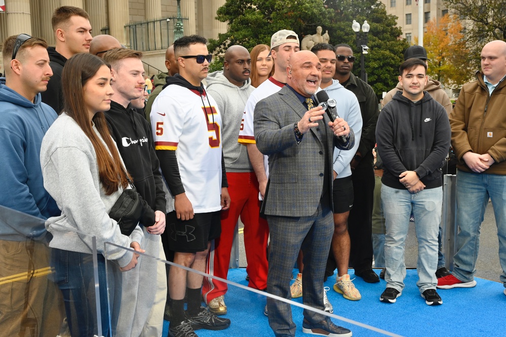 U.S. Soldiers support National Veterans Day Parade