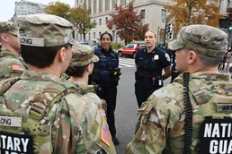 U.S. Soldiers support National Veterans Day Parade