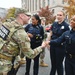 U.S. Soldiers support National Veterans Day Parade
