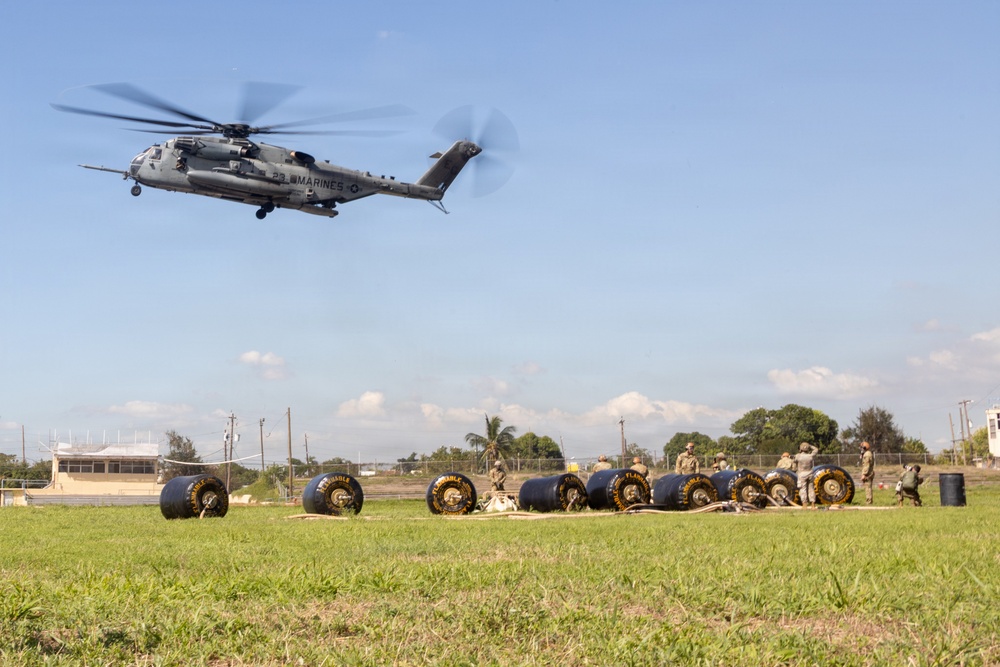 22nd MEU(SOC) | JTF-B Delivers Food and Water