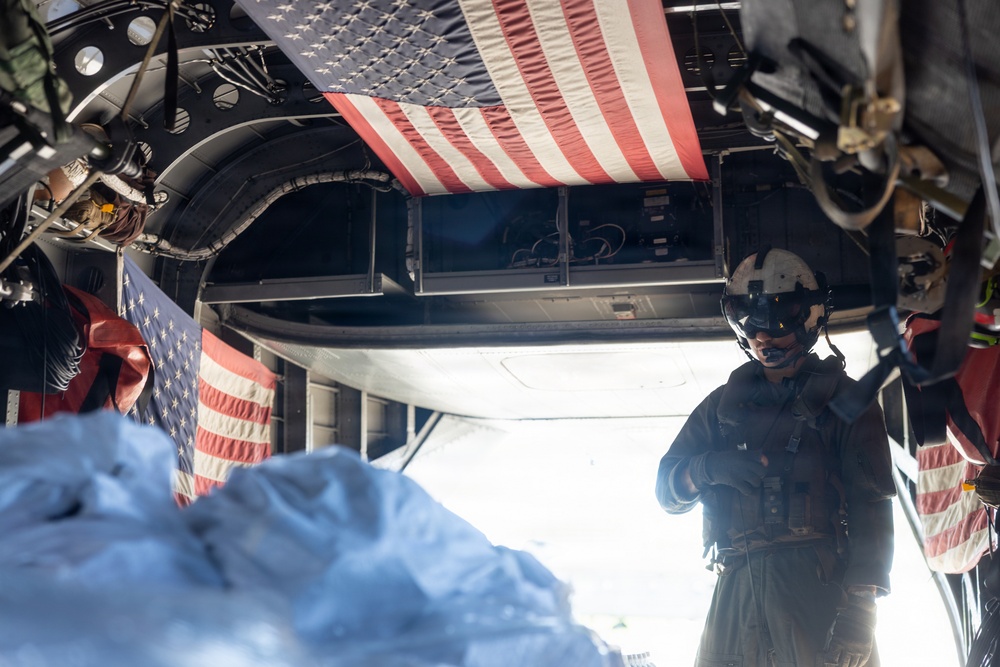 22nd MEU(SOC) | JTF-B Delivers Food and Water