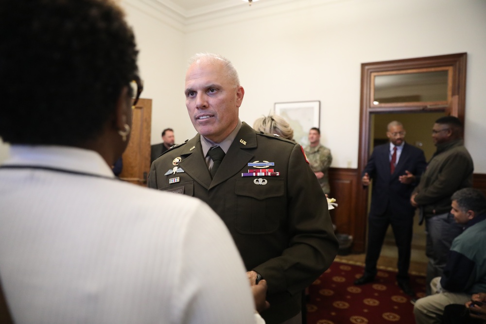 D.C. National Guard Joins Mayor Muriel Bowser in Honoring Veterans Serving the District