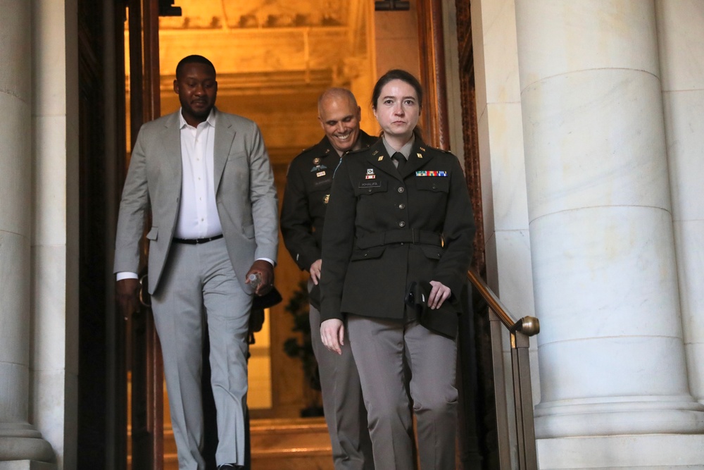 D.C. National Guard Joins Mayor Muriel Bowser in Honoring Veterans Serving the District