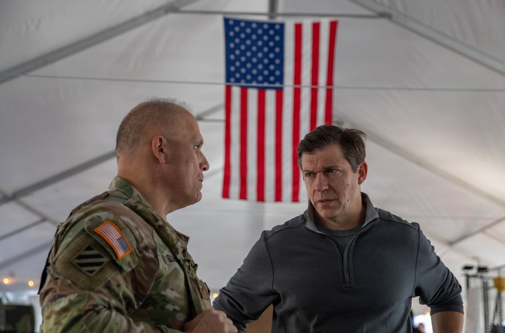 Under Secretary of the Army visits D.C. Armory