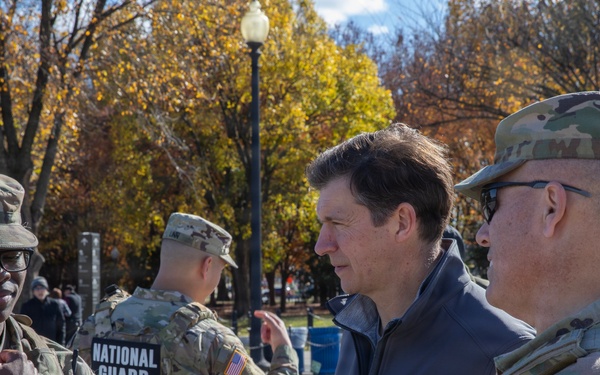 Under Secretary of the Army visits D.C. Armory