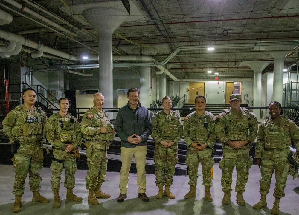 Under Secretary of the Army visits D.C. Armory