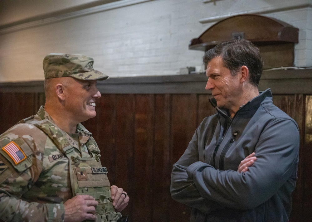 Under Secretary of the Army visits D.C. Armory