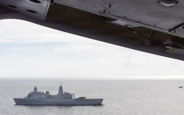 22nd MEU(SOC) | CH-47 Refueling Aboard the USS San Antonio
