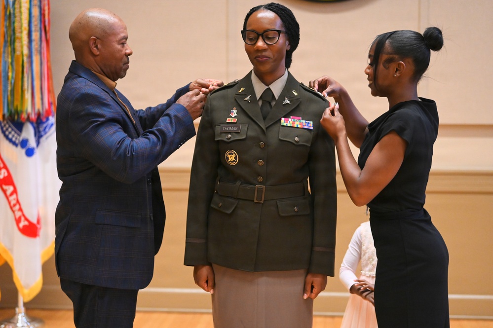 COL Nushat Thomas Promotion Ceremony