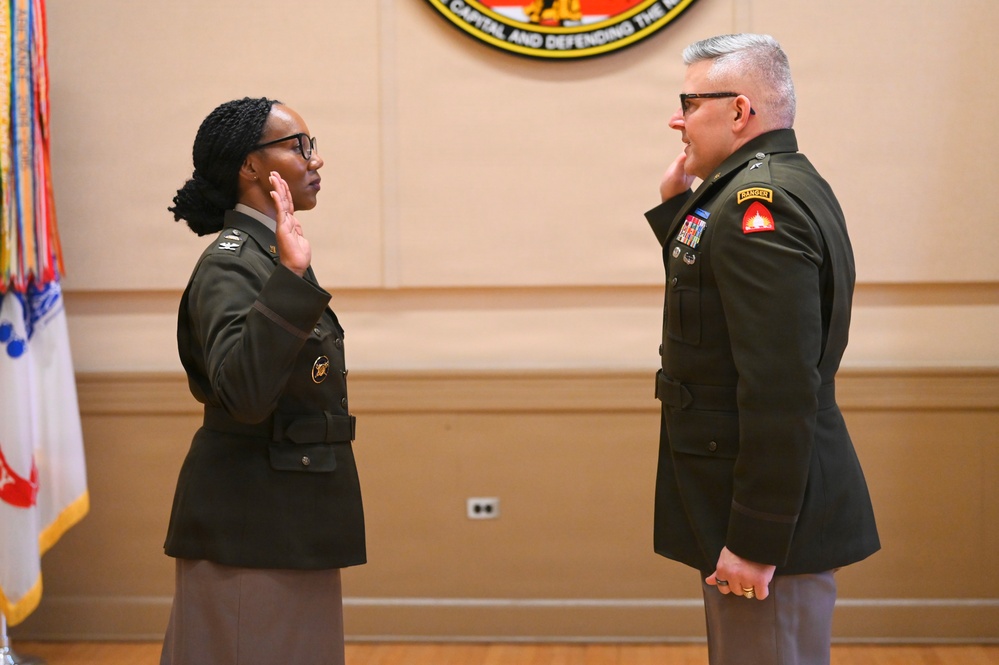 COL Nushat Thomas Promotion Ceremony