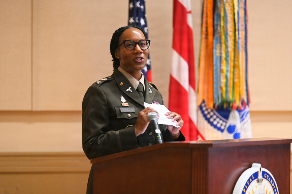 COL Nushat Thomas Promotion Ceremony