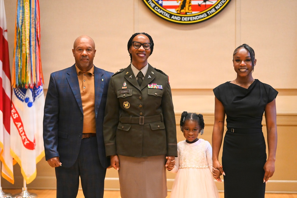 COL Nushat Thomas Promotion Ceremony