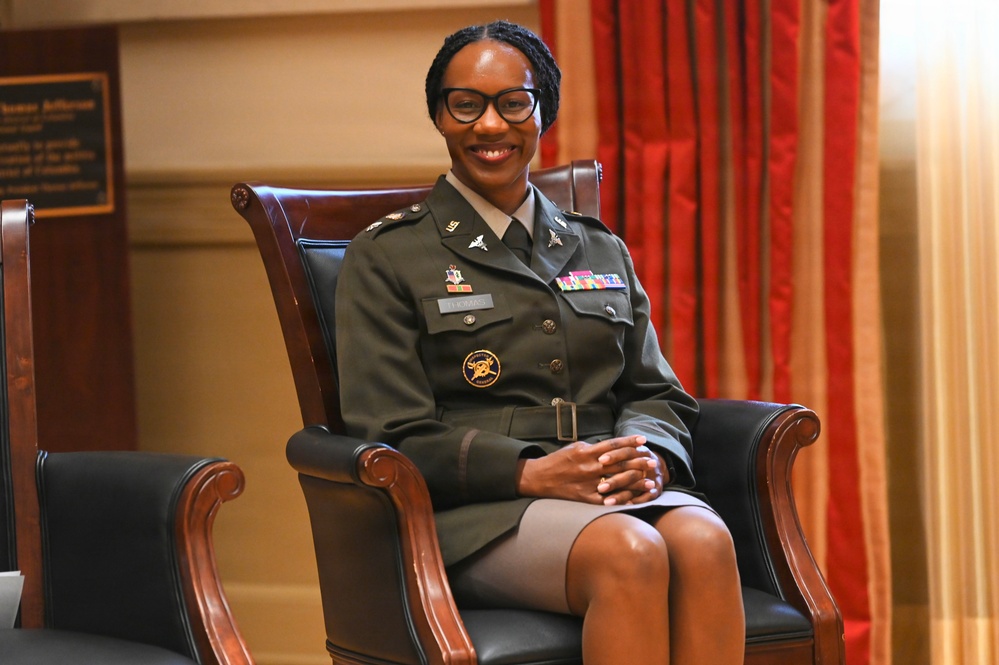 COL Nushat Thomas Promotion Ceremony