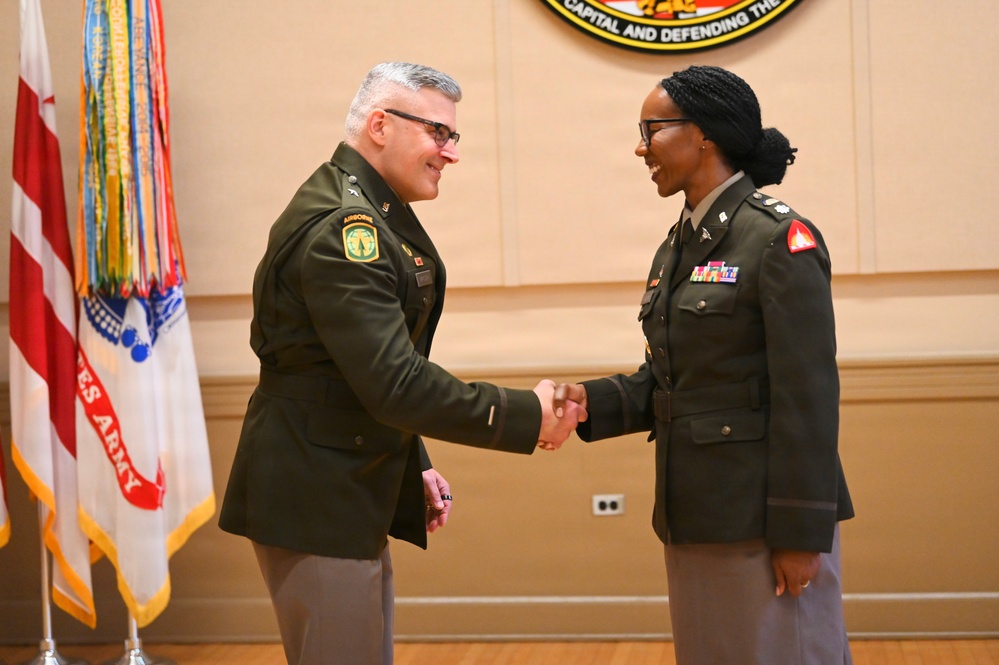 COL Nushat Thomas Promotion Ceremony