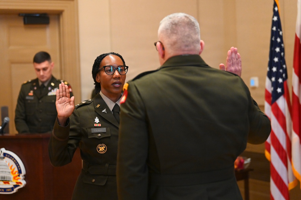 COL Nushat Thomas Promotion Ceremony