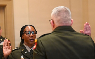 COL Nushat Thomas Promotion Ceremony