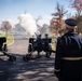 The Presidential Salute Battery participate in National Veterans Day Observance