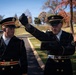 The Presidential Salute Battery participate in National Veterans Day Observance