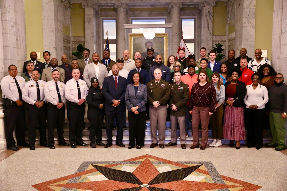 D.C. National Guard Joins Mayor Muriel Bowser in Honoring Veterans Serving the District