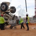 Contractors Conduct a Concrete Pour