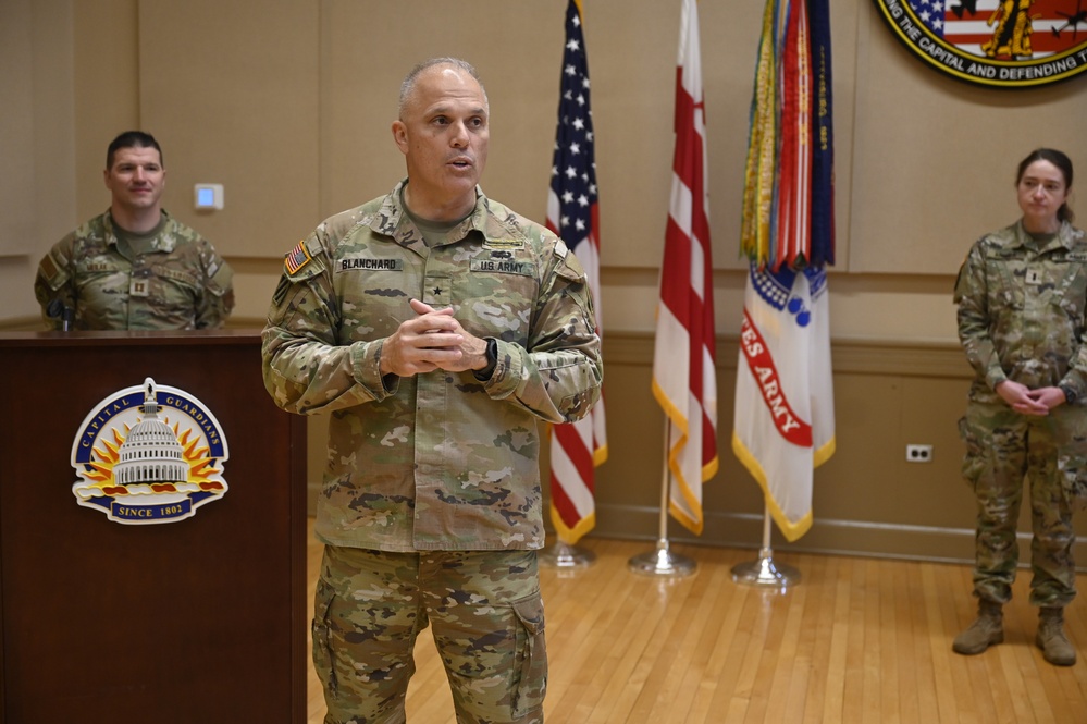 U.S. Army Capt. Natalia B. Khalifa Promotion Ceremony