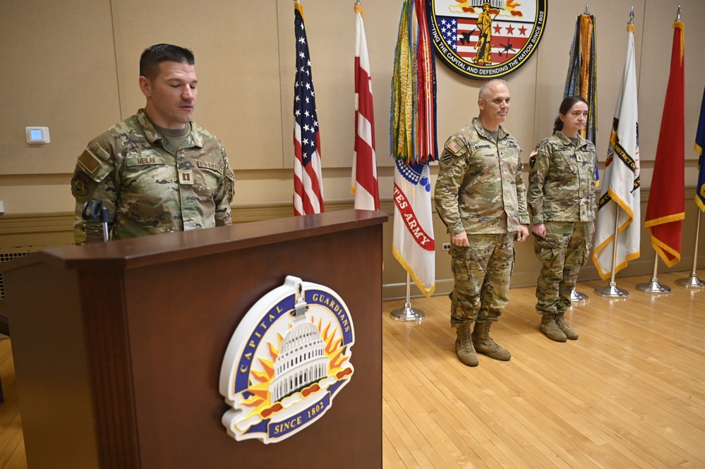 U.S. Army Capt. Natalia B. Khalifa Promotion Ceremony