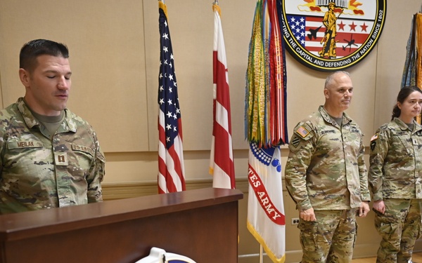 U.S. Army Capt. Natalia B. Khalifa Promotion Ceremony