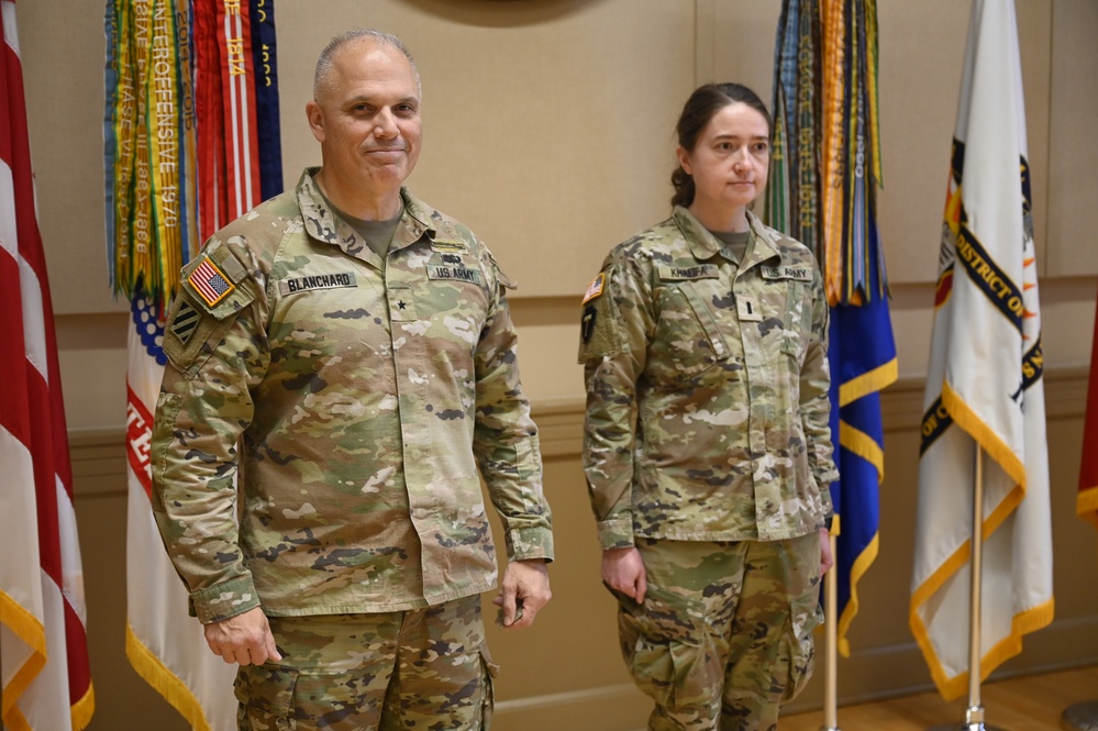 U.S. Army Capt. Natalia B. Khalifa Promotion Ceremony