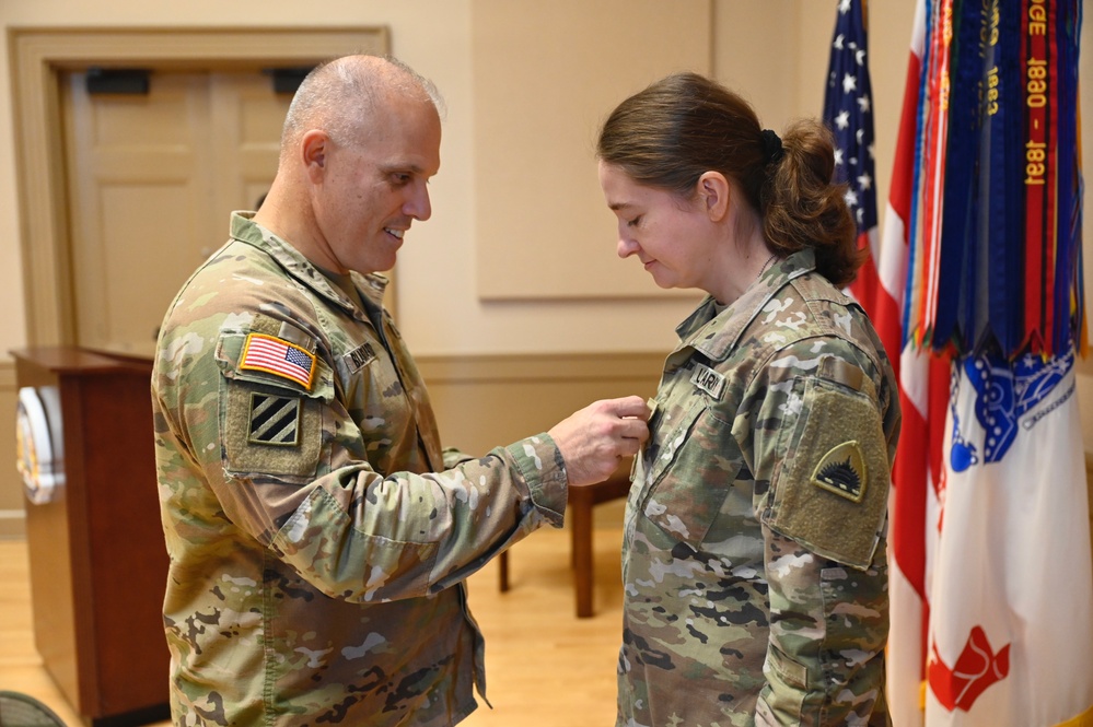 U.S. Army Capt. Natalia B. Khalifa Promotion Ceremony
