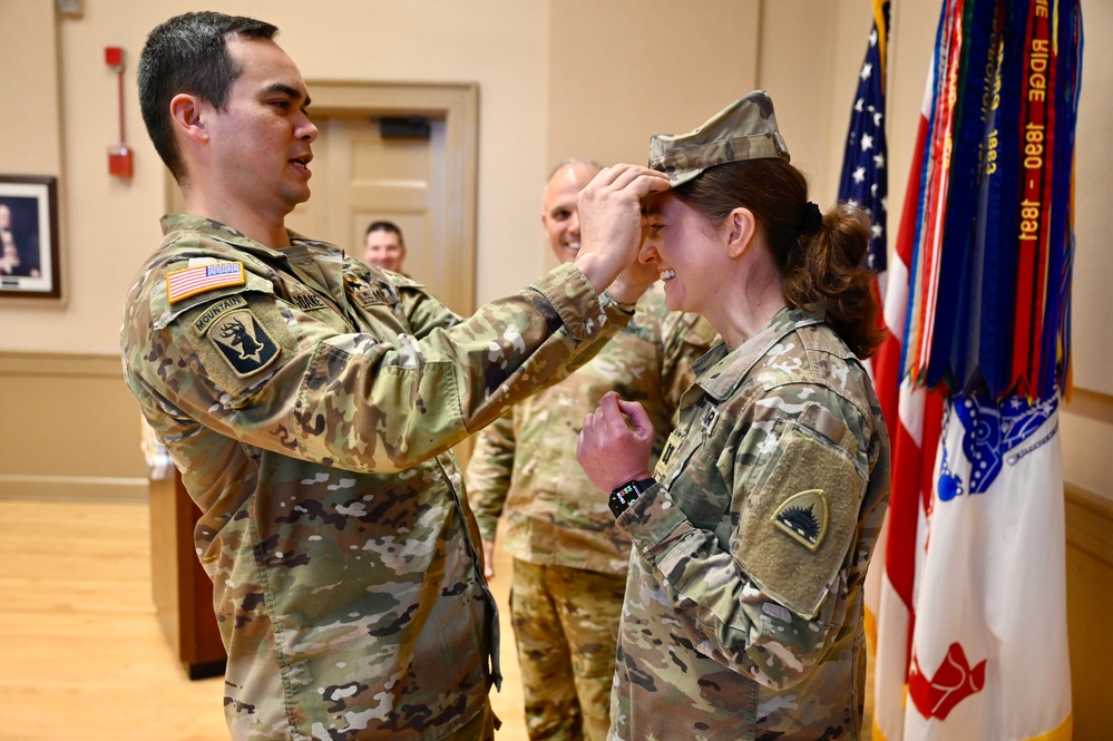 U.S. Army Capt. Natalia B. Khalifa Promotion Ceremony