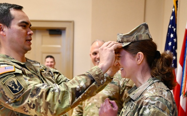 U.S. Army Capt. Natalia B. Khalifa Promotion Ceremony