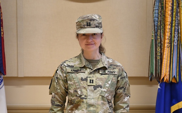 U.S. Army Capt. Natalia B. Khalifa Promotion Ceremony