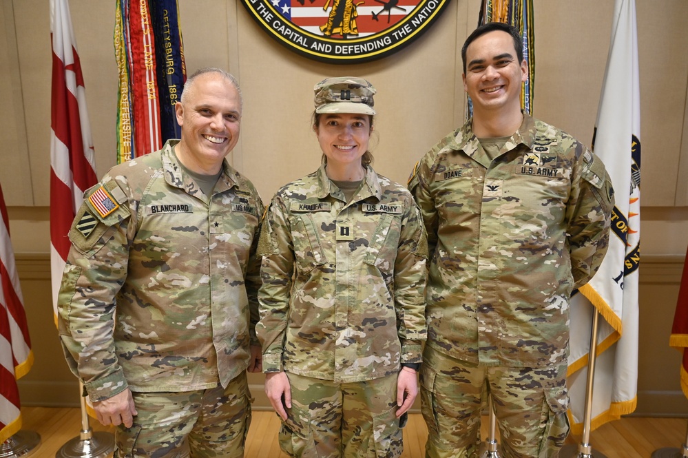 U.S. Army Capt. Natalia B. Khalifa Promotion Ceremony