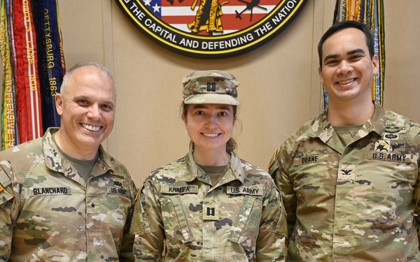 U.S. Army Capt. Natalia B. Khalifa Promotion Ceremony