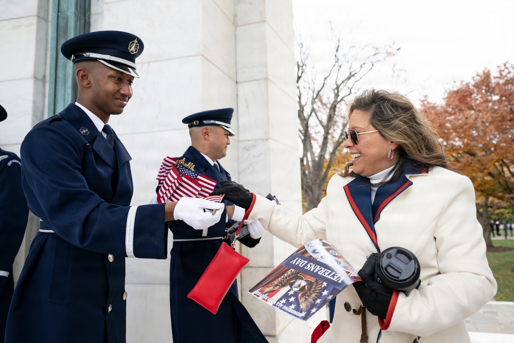 72nd Annual National Veterans Day Observance at Arlington National Cemetery