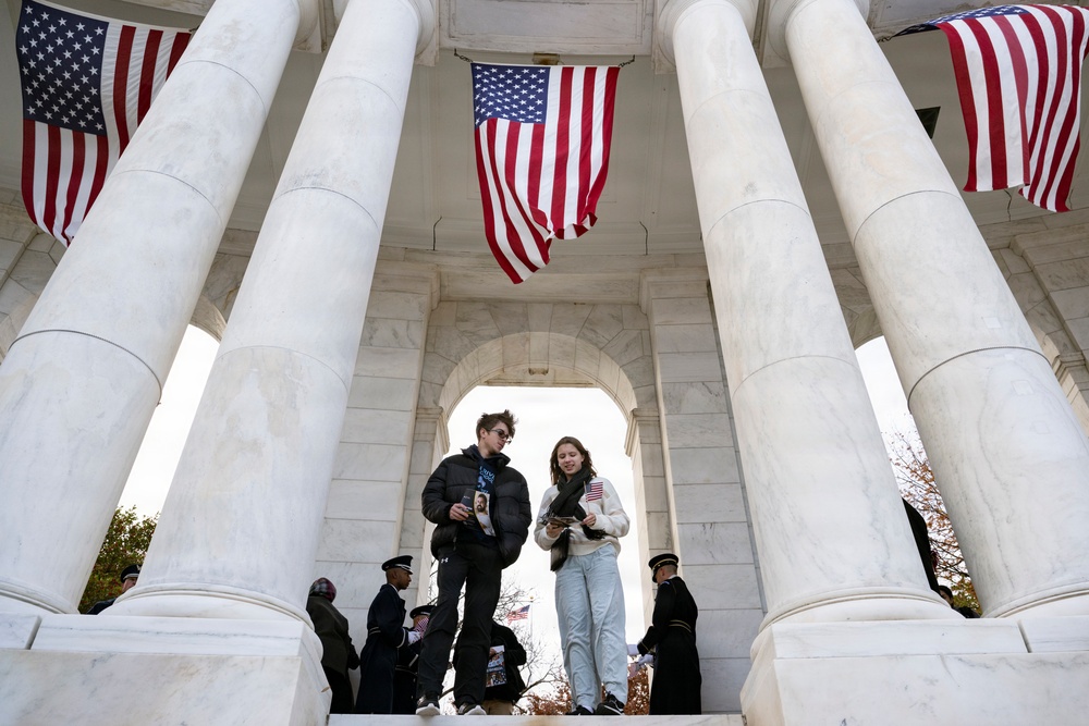 72nd Annual National Veterans Day Observance at Arlington National Cemetery
