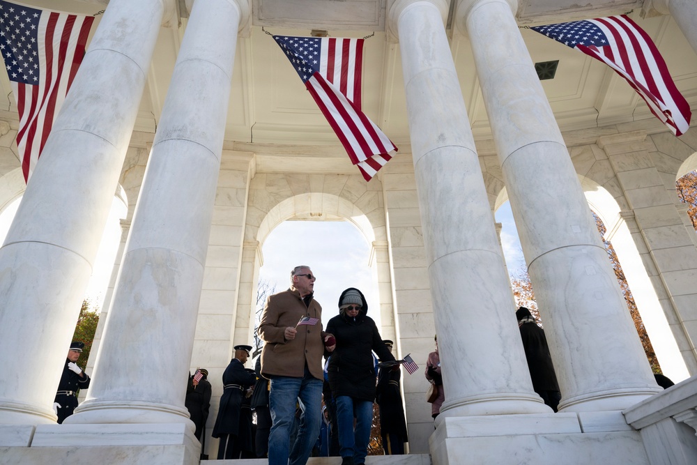 72nd Annual National Veterans Day Observance at Arlington National Cemetery