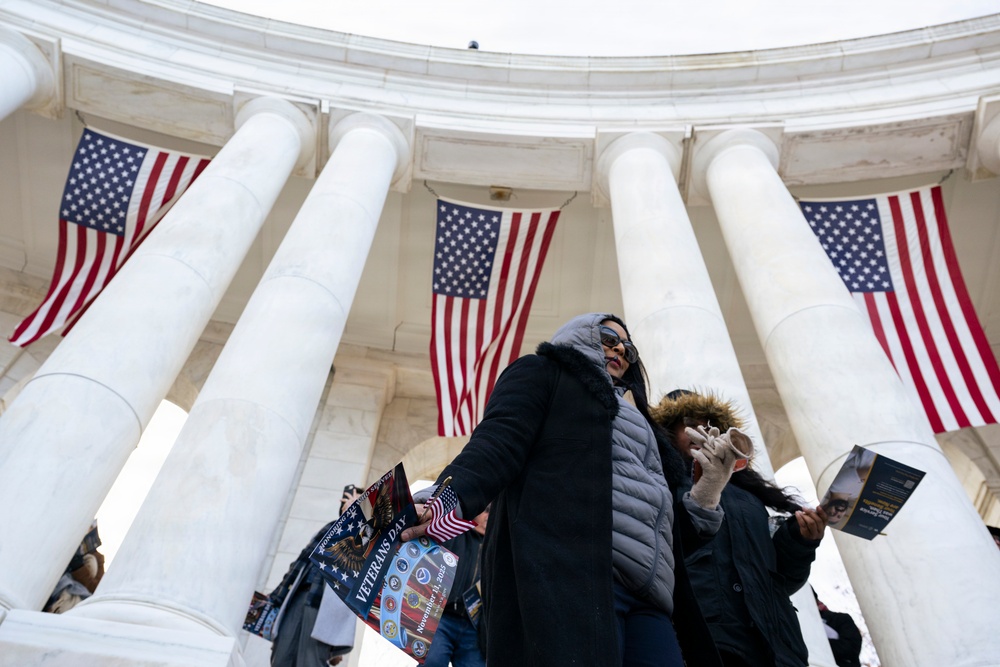 72nd Annual National Veterans Day Observance at Arlington National Cemetery