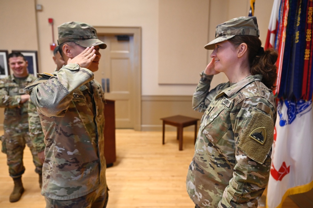 U.S. Army Capt. Natalia B. Khalifa Promotion Ceremony