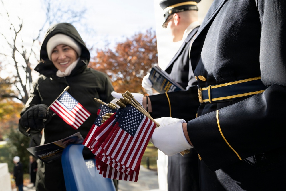 72nd Annual National Veterans Day Observance at Arlington National Cemetery