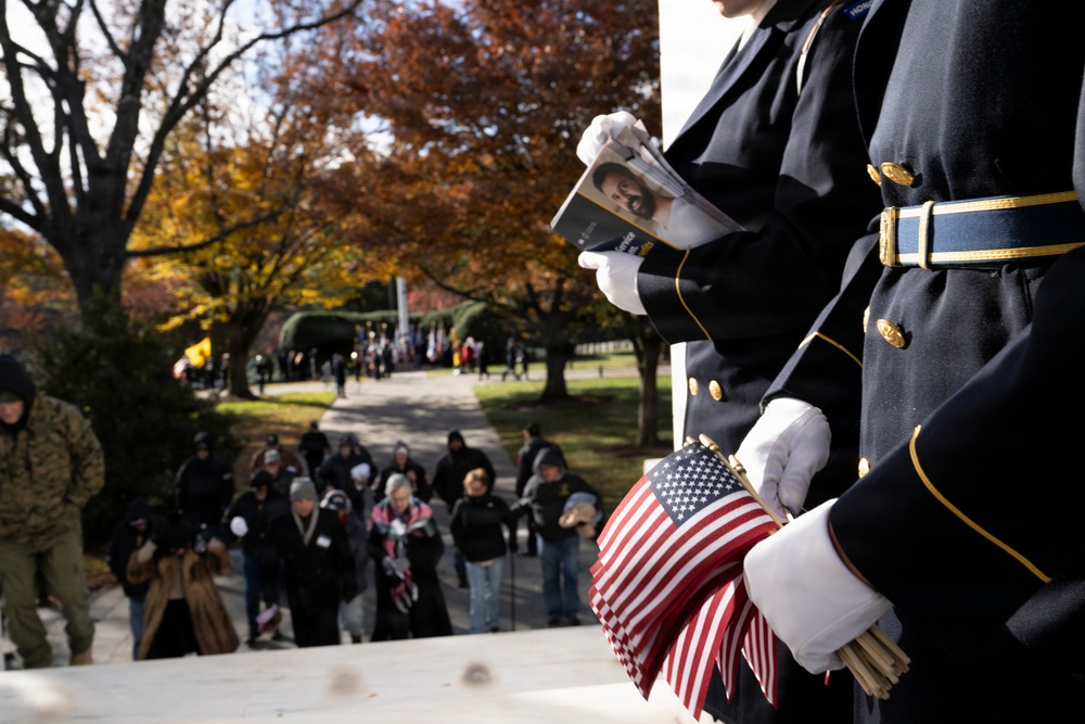 72nd Annual National Veterans Day Observance at Arlington National Cemetery