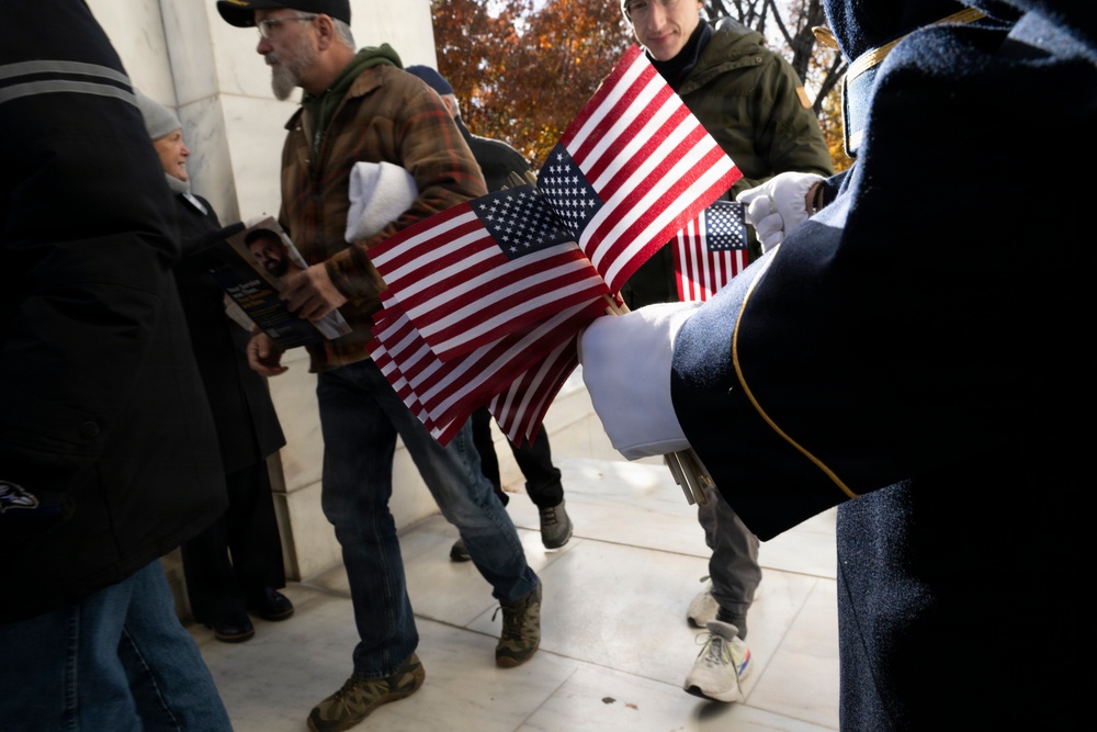 72nd Annual National Veterans Day Observance at Arlington National Cemetery