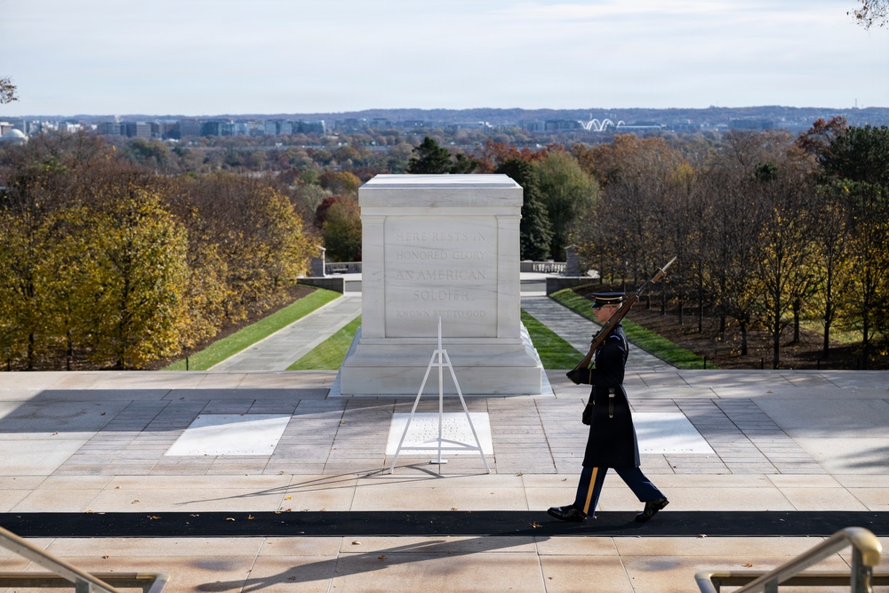 72nd Annual National Veterans Day Observance at Arlington National Cemetery