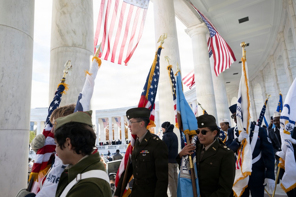 72nd Annual National Veterans Day Observance at Arlington National Cemetery