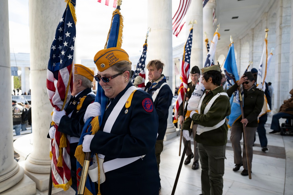 72nd Annual National Veterans Day Observance at Arlington National Cemetery