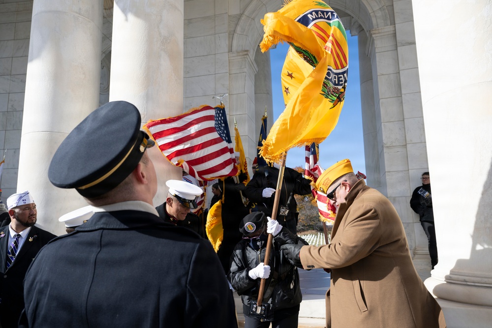 72nd Annual National Veterans Day Observance at Arlington National Cemetery