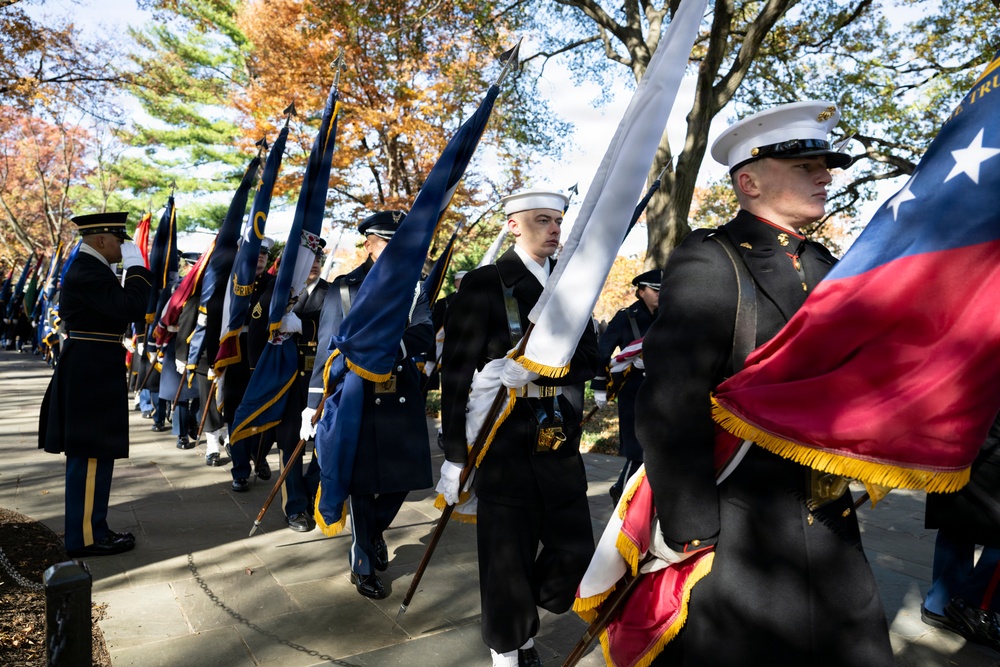 72nd Annual National Veterans Day Observance at Arlington National Cemetery